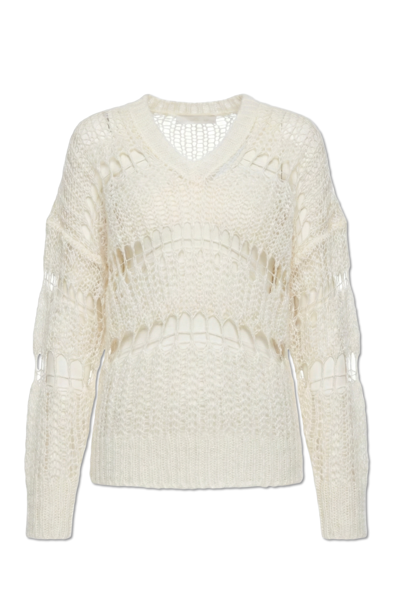 FABIANA FILIPPI コットン編みニット Fabiana Filippi Sweater with decorative knit pattern | Women's